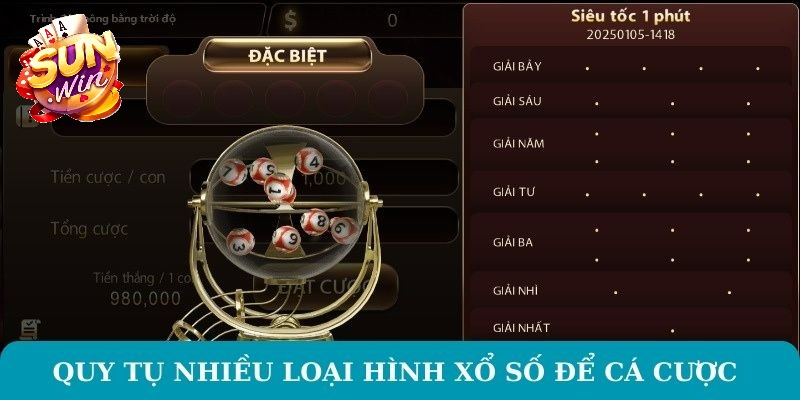 Xổ số Sunwin - Trải nghiệm cơ hội trúng thưởng cực sốc 3354 Các thể loại xổ số hấp dẫn